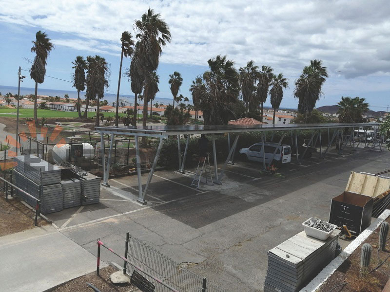 Solar carport Systems