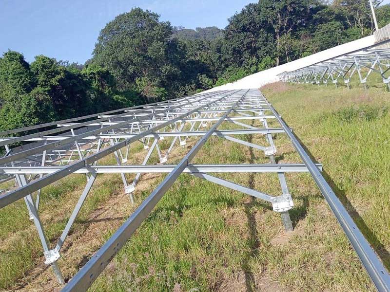 ZAM ground solar mounting systems