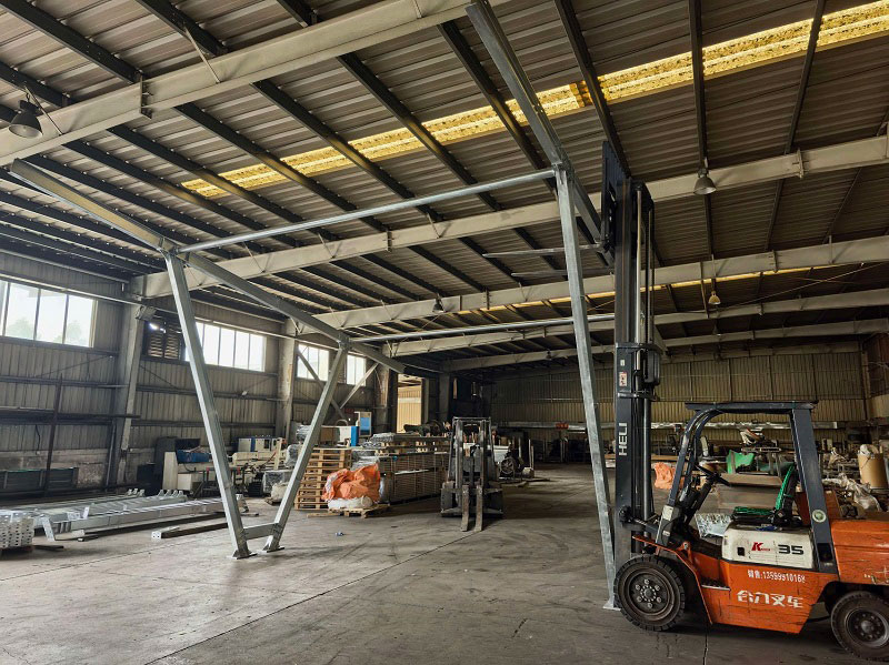 Hot-dip galvanized carbon steel carport Hot-dip galvanized carbon steel carport