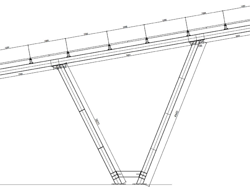 Hot-dip galvanized carbon steel carport Hot-dip galvanized carbon steel carport