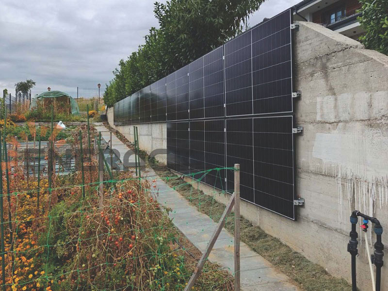 système de façade solaire