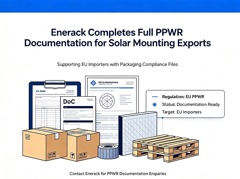 Enerack: PPWR Packaging Compliance Documentation Ready for EU Importers