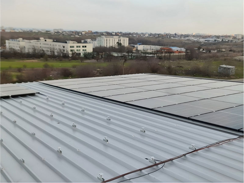 ERK-TRB-D11 trapezoidal sheet metal excellent installation case